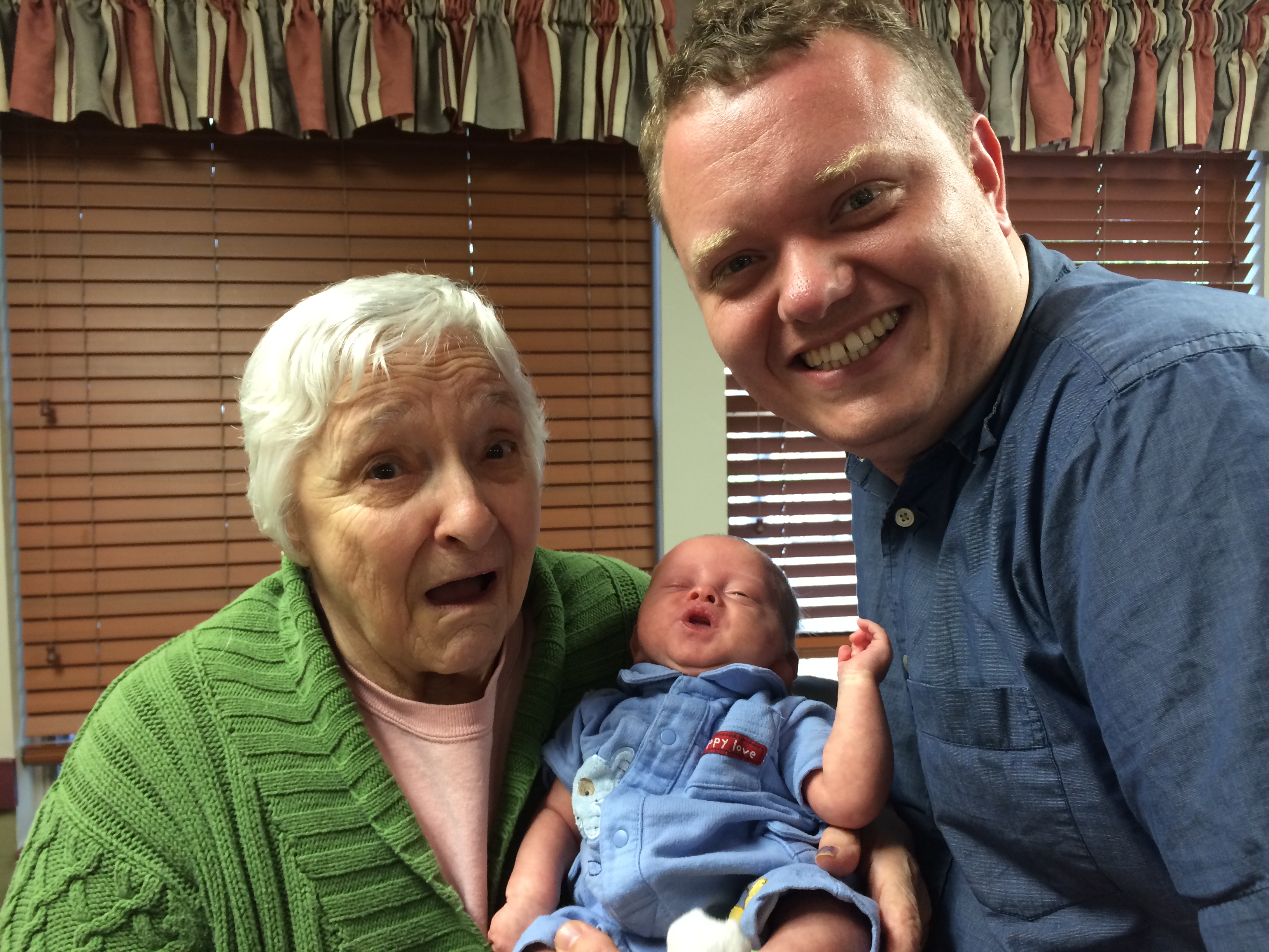 Jeremiah was a big hit with the residents of the nursing home!