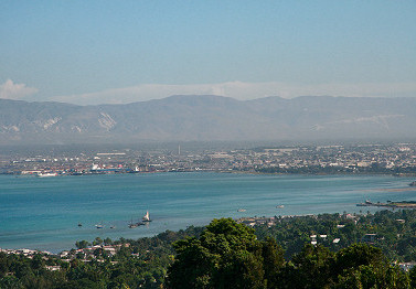 From this mountain top we asked the Father to give His Son Haiti