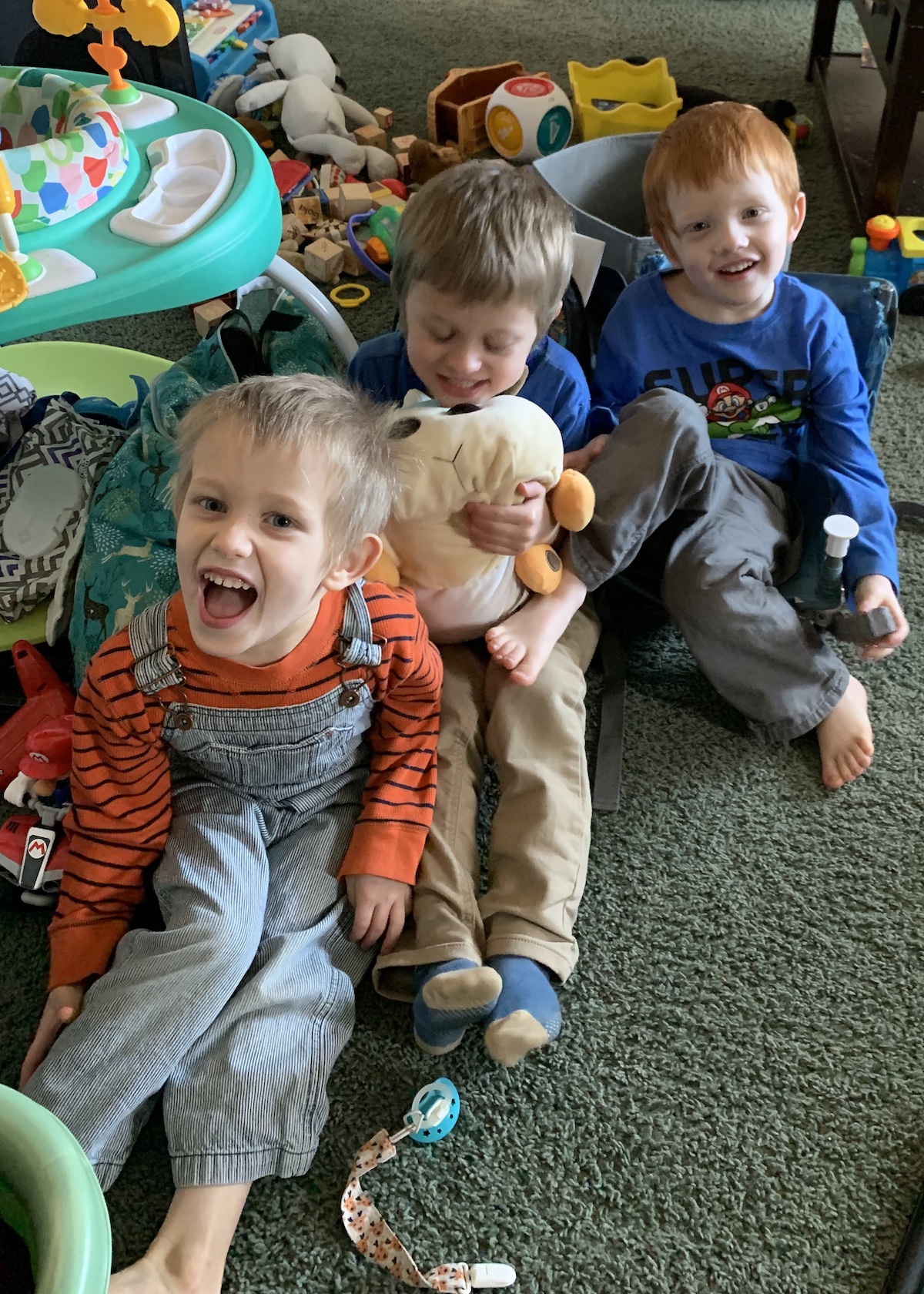 Recently I woke up to Jonathan and the boys on the couch reading John G Lake healing stories and saying to each other, “God wants to heal us!!” And crying out to Him for health for our family.