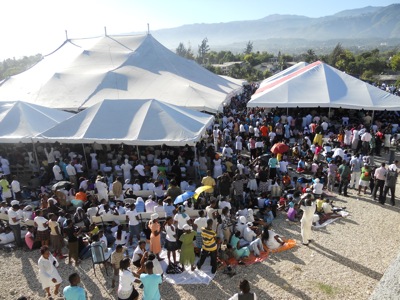 Over 12,000 gathered for TheCall Haiti to mark the anniversary of the quake with prayer and worship