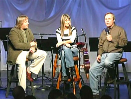 Rory and Wendy Alec, founders of GOD TV share at our Staff Meeting